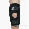 Penyangga Lutut Hitam Bernapas Untuk Wanita